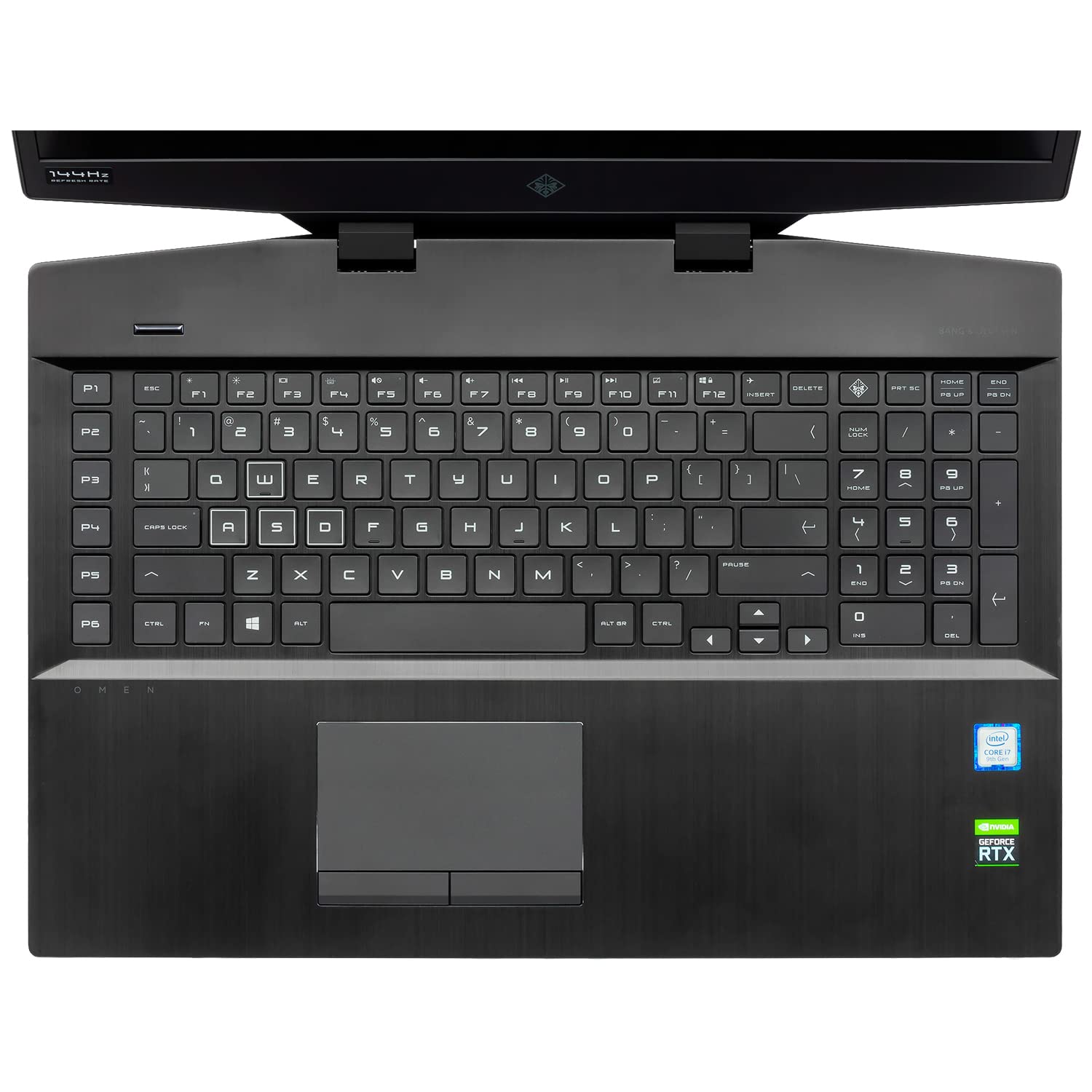 MiNGFi TPU Keyboard Cover for HP OMEN 17" 17-cb(2019) - Transparent